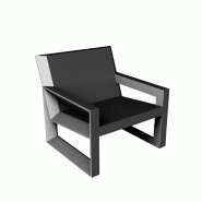 Fauteuil lounge in & out FRAME - anthracite