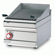 Grill pierre de lave à gaz - L 400 mm - CWT-64G  | MagicLotus 600