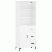 Helloshop26 - Buffet bahut commode armoire meuble de rangement organisateur cuisine salle de séjour salon haut 69,5 x 34 x 180 cm 02_0032548 - 300021 Helloshop26 - Buffet bahut commode armoire meuble de rangement organisateur cuisine salle de séjour salon haut 69,5 x 34 x 180 cm 02_0032548 - 300021