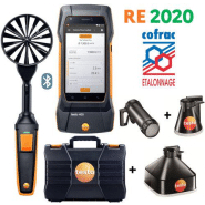 Kit de mesure complet pression et débit aux bouches - extraction et soufflage - sonde - TES400-Kit-RE2020-M_0