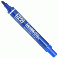 Pentel N 60-C Marqueur Permanent à Pointe biseautée Bleu - bleu N60-C
