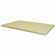 Plateau rectangulaire de table extérieur Classic Line 110x70cm décor beige