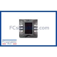 Plot solaire led routier 20 tonnes bidirectionnel lumière fixe blanc LEDWORK LWK0100