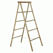WellHome - Porte-serviettes en bambou à 2 côtés 140cm - WH14341_0