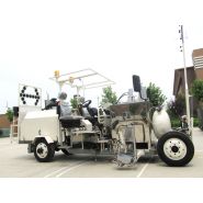 Ac-btsc-i/ii - machine de marquage routier - ace - poids 2960 kg