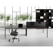 Bureau bench 4 personnes redline avec plateaux coulissants Bureau bench 4 personnes redline avec plateaux coulissants