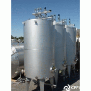 Silo agricole à fond plat RIEGER - Capacité 4050 L à 6000 L - Cuv271