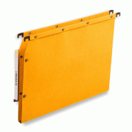 ELBA Boîte de 25 dossiers suspendus Ultimate A4, fond D15, en kraft jaune - 3362949904984