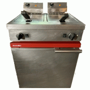 Friteuse électrique 2 x 6 L - AMBASSADE - 2 paniers inox - d'occasion Friteuse électrique 2 x 6 L - AMBASSADE - 2 paniers inox - d'occasion