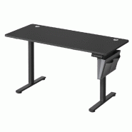 Helloshop26 - Bureau électrique assis-debout bureau réglable en hauteur 60 x 120 x (72-120) cm 4 hauteurs mémorisables pochette de 12_0004578 - aci Helloshop26 - Bureau électrique assis-debout bureau réglable en hauteur 60 x 120 x (72-120) cm 4 hauteurs mémorisables pochette de 12_0004578 - aci