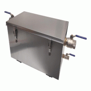 ITALCONCEPT L2G Bac A Graisse Inox 304, 14L, Capacite De 30 , 295 x 460 x 287mm - 3616350235954