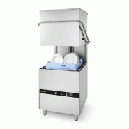 Lave-vaisselle capot 50x50 - commande électronique, HENDI, avec pompe doseur produit lavage, 400V/8600W, 745x903x(H)1406mm - 233061