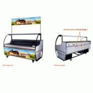 Location vitrine traiteur réfrigérée avec réserve - modèles BR 10 à BR 25 disponibles Location vitrine traiteur réfrigérée avec réserve - modèles BR 10 à BR 25 disponibles