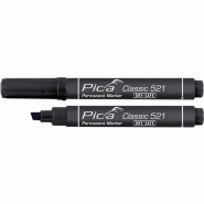 Marqueur permanent noir 2-6 mm résistant à l'eau/abrasion Classic Perma.Marker 521/46 - noir 521/46 Marqueur permanent noir 2-6 mm résistant à l'eau/abrasion Classic Perma.Marker 521/46 - noir 521/46