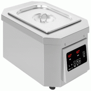Schneider - Unité de tempérage chocolat GN 1/2 - 100 mm, 440 x 340 x 200 mm, 6 l. - argenté 255800