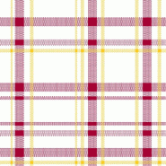 Serviette intissé écossais bordeaux effet tissu 40x40cm - par 600