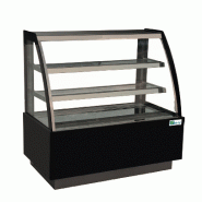 Vitrine pâtisserie - Vitrage bombé - 340 à 680 L - Température +2°C à +8°C - Gaz R134a Vitrine pâtisserie - Vitrage bombé - 340 à 680 L - Température +2°C à +8°C - Gaz R134a