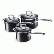 DE BUYER -3410.03 -lot de 3 casseroles milady ø16-18-20