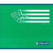 Calligraphe Lot de 25 Cahier Maternelles Ligne 7000 170x147, 24p./12 feuilles 70 g/m² piquées, DL 5mm - 3210330077055