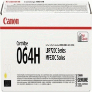 Canon 064 H - Cartouche de toner jaune authentique - 4932C001