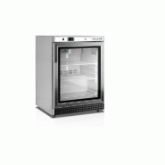 Congélateur vertical de vitrine Ventilé L.600mm 120L Finition SS430 TEFCOLD