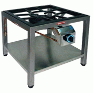 Diamond - Brûleur gaz paella, diam 250, sur support (10 kW) professionnel – BPG/10-SP - inox AKS-BPG/10-SP