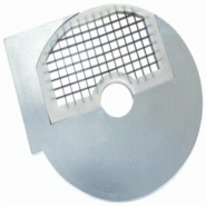 GastroHero Grille à dés 8x8 WG-ECO8 - argenté métal WG-ECO8