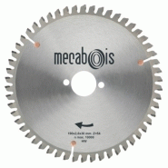 Lame carbure universelle alu pvc, diam?Tre 250, al?Sage 30, 80 dents