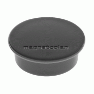 Magnetoplan Discofix aimant rond "color", noir - noir 1662012