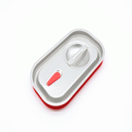 Maxima Couvercle gastronorm - 1/4 GN - acier inoxydable - joint étanche à l'air – 25 × 14.6 × 2.1 cm - AKS-09367793