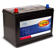 N90r - batterie de démarrage - electra - dimensions : 305 x 173 x 221 mm