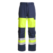 Pantalon SAFELINE HV tissu zone ATEX, poches genoux - PCPAHV10-JA-T0 - Muzelle Dulac Hasson Pantalon SAFELINE HV tissu zone ATEX, poches genoux - PCPAHV10-JA-T0 - Muzelle Dulac Hasson