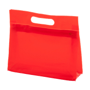 Trousse à maquillage zippée en PVC - Couleur rouge - Poids 40g Trousse à maquillage zippée en PVC - Couleur rouge - Poids 40g