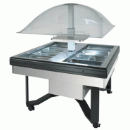 Buffet CUPOLA central carré pour 8 bacs GN 1/1_0