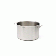 Casserole haute Comas Magna Expert 40 cm en acier inoxydable - gris inox 8425734121487