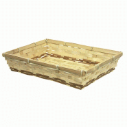 Corbeille bambou rectangle Quito 28x20 - BAMBOU Corbeille bambou rectangle Quito 28x20 - BAMBOU