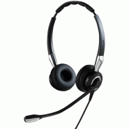 Jabra BIZ 2400 II Casque Avec fil Arceau Bureau/Centre d'appels Bluetooth Noir, Argent