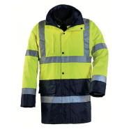 Parka 4en1 haute visibilité hiway jaune fluo/bleu marine t3xl - COVERGUARD - 70554xxxl - 588116