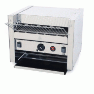 Sammic ST-33 Grilleur professionnel à ruban - Rendement 900 toasts/heure, largeur du ruban 370 mm - gris inox 5110034