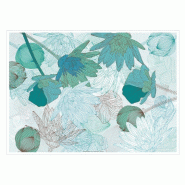 Set de table en pure cellulose 70g/m2 motif Lotus 31x43cm - par 2000