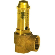 Soupape de sécurité laiton sans manomètre - 3 bars - chauffage - 1/2_0