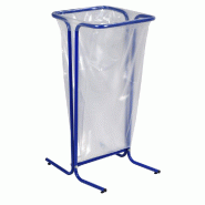 Support sac poubelle sur pieds Rossignol Tubag bleu outremer sans couvercle 110 L Support sac poubelle sur pieds Rossignol Tubag bleu outremer sans couvercle 110 L