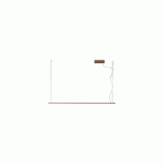 Suspension LED Perenz 8460, 45 W, métal brun métallisé, dimmable 2700/3000/4000 K, hauteur réglable, rosace incluse - marron 8460 MMCTD