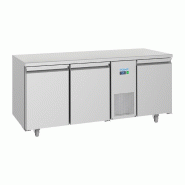 Table réfrigérée positive économe en énergie Série U 3 portes 474L UA072 Polar