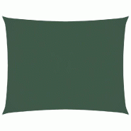 VidaXL Voile de parasol tissu oxford rectangulaire 5x6 m vert foncé Modèle Alizé Élite - vert 135494
