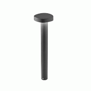 Zafferano Ciottolo - Borne LED d'extérieur IP54 7W 3000K design moderne en aluminium pour jardins et allées - 50 cm Corten - marron 8056300198321