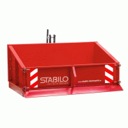 Benne agricole 3 points basic 120 - dispositif de bascule - 5099 Benne agricole 3 points basic 120 - dispositif de bascule - 5099