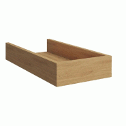 Casquette pour montant Totem 30x60x10cm - chêne Hamilton naturel
