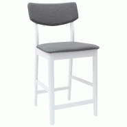 Chaises de salle à manger 2 pcs Blanc 48 x 49 x 95 cm Modèle Orion Terrasse - 8721359375091