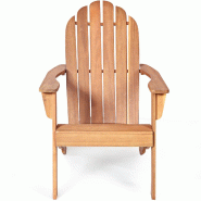 COSTWAY Fauteuil Adirondack, chaise de jardin en bois d'acacia, pour jardin/terrasse, charge 160 kg (naturel) - marron Bois massif AB92524AD COSTWAY Fauteuil Adirondack, chaise de jardin en bois d'acacia, pour jardin/terrasse, charge 160 kg (naturel) - marron Bois massif AB92524AD